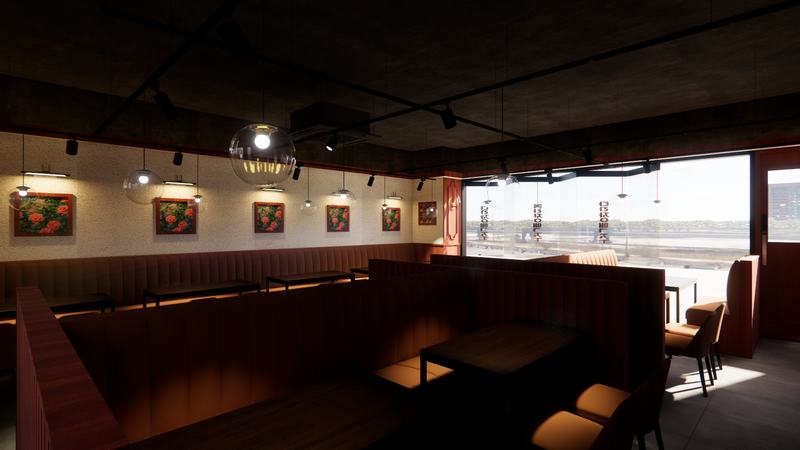 닭장맥주 검단신도시점 3D 설계안 그림 4