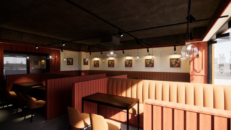 닭장맥주 검단신도시점 3D 설계안 그림 3